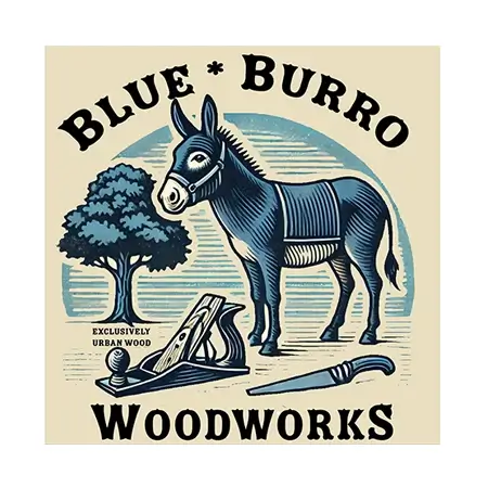 Blue Burro Woodworks logo