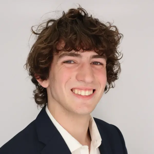 Portrait of smiling young man